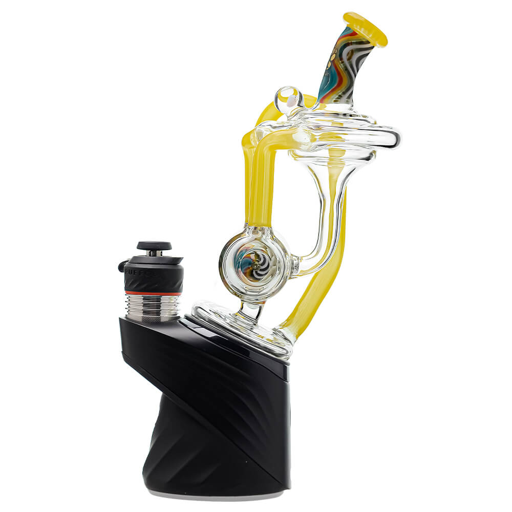 HEADY WIGWAG PUFFCO PEAK OG & PRO GLASS ATTACHMENT ENCASED WITH OPAL