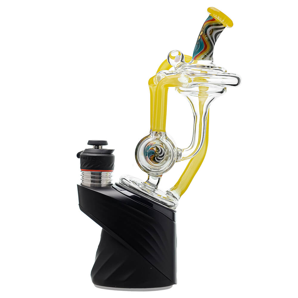 HEADY WIGWAG PUFFCO PEAK OG & PRO GLASS ATTACHMENT ENCASED WITH OPAL