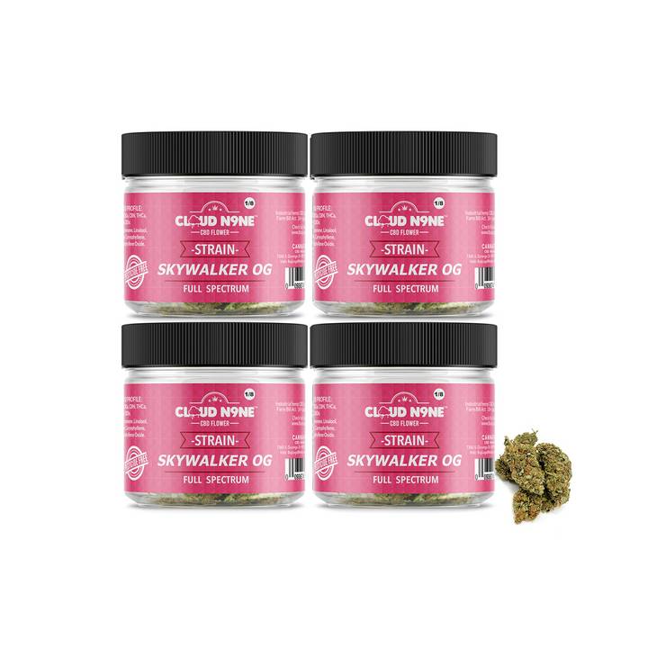 Cloud N9ne CBD Flower - Strain: Skywalker OG (Indoor)