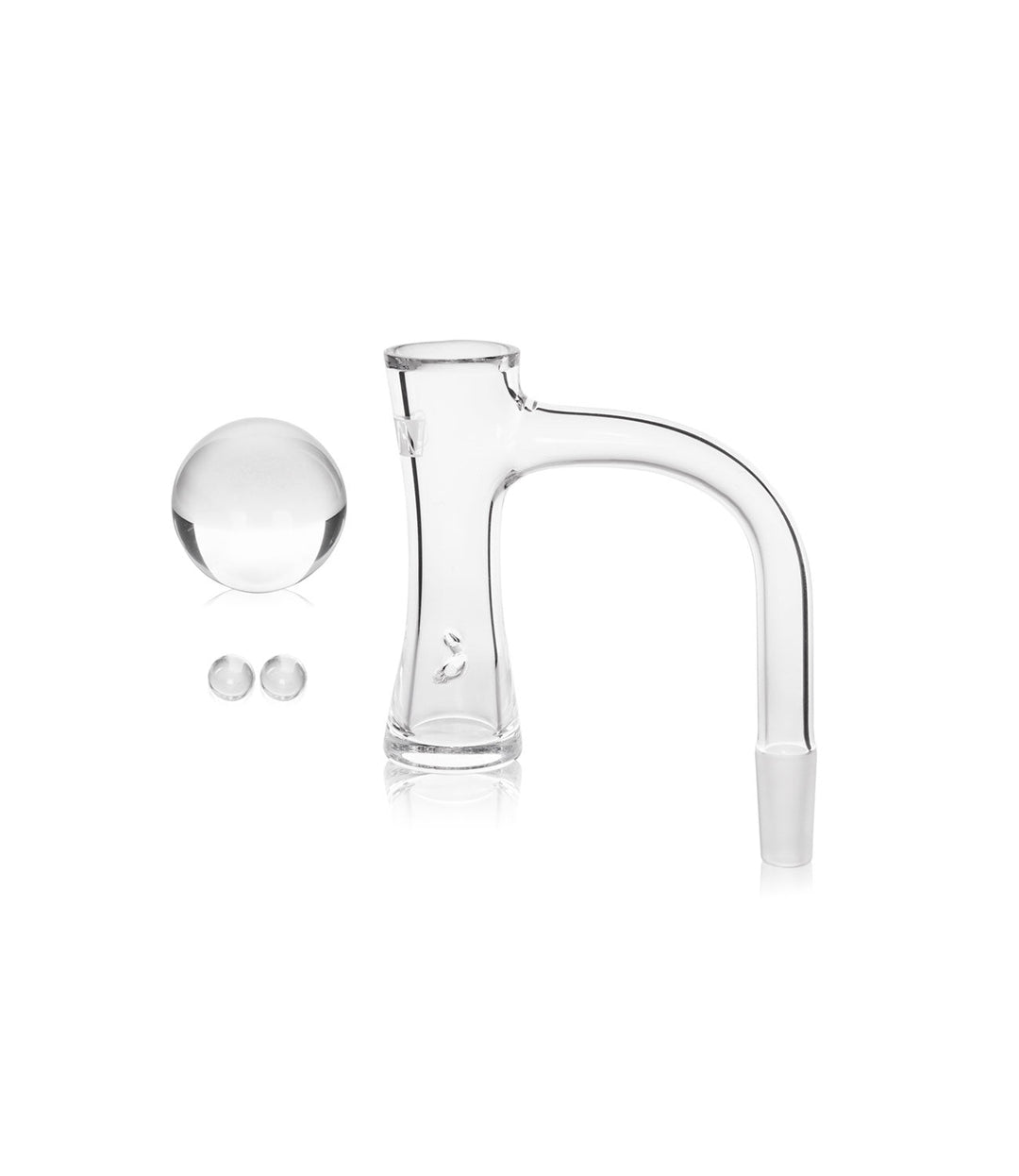GRAV® 10mm 90° Hourglass Quartz Banger Set