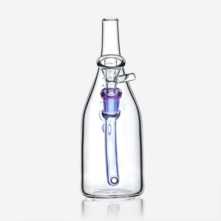 Sake Bottle Glass Water Bong - view 6 | BDDbrands