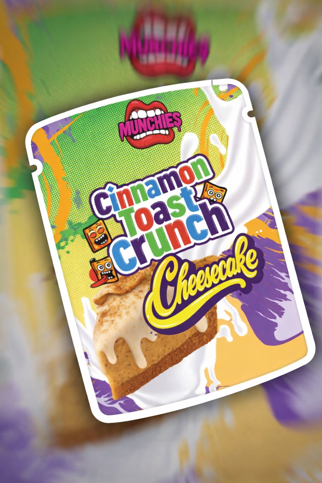 Custom Printed 3.5g Baggies – Design F