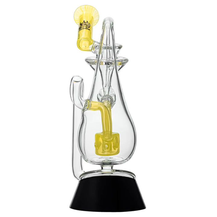 KLEIN DROP BOTTLE PUFFCO OG & PEAK GLASS ATTACHMENT WITH ENCASED OPAL