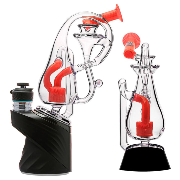 KLEIN DROP BOTTLE PUFFCO OG & PEAK GLASS ATTACHMENT WITH ENCASED OPAL