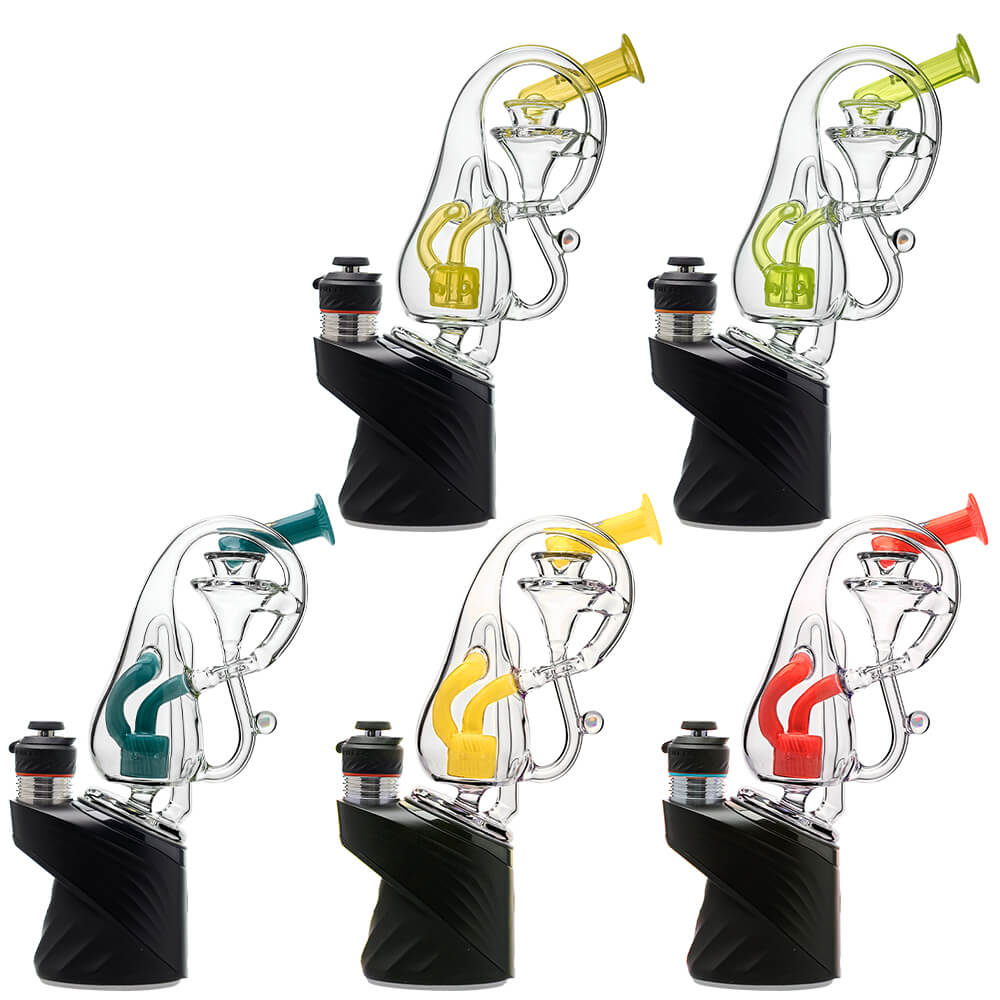 KLEIN DROP BOTTLE PUFFCO OG & PEAK GLASS ATTACHMENT WITH ENCASED OPAL