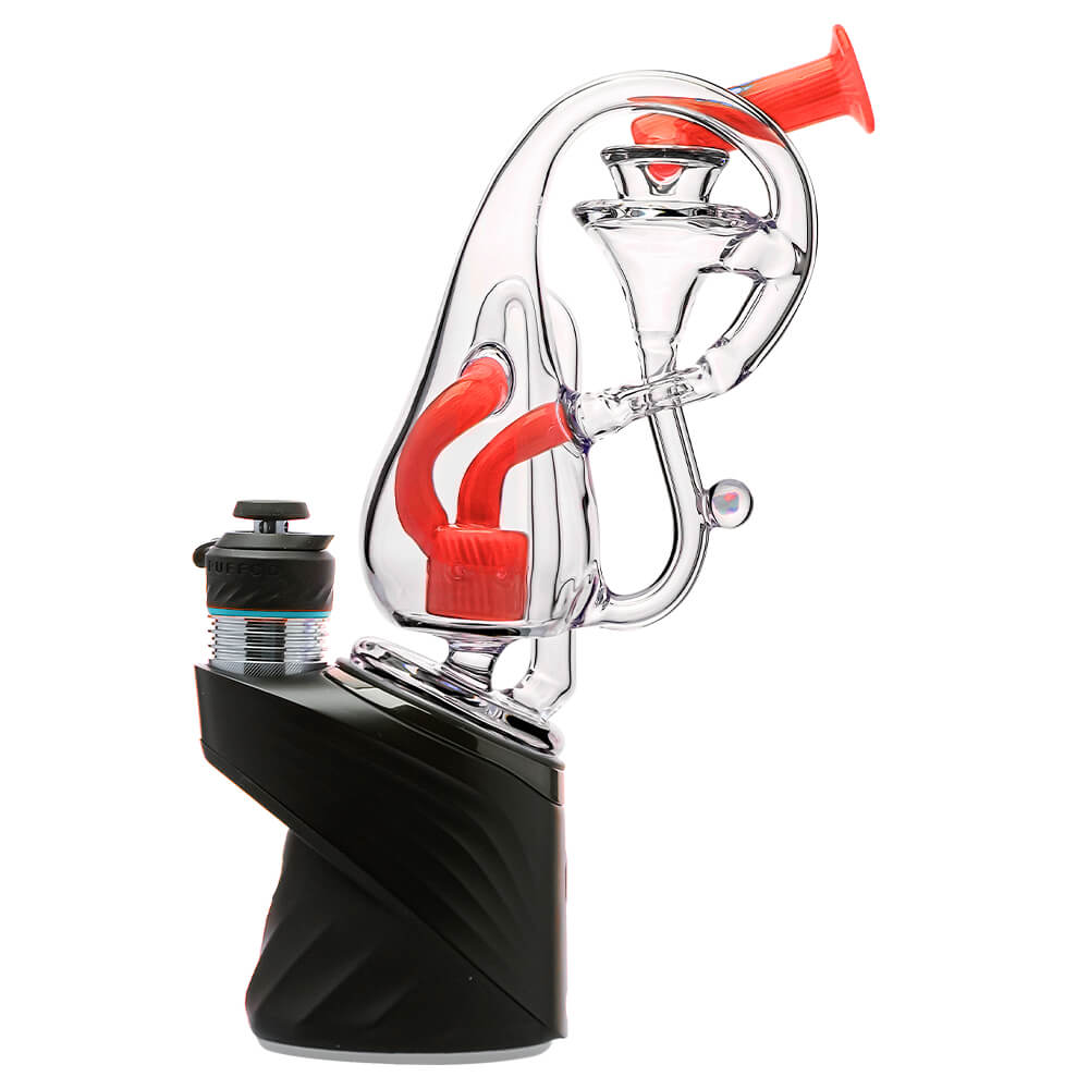 KLEIN DROP BOTTLE PUFFCO OG & PEAK GLASS ATTACHMENT WITH ENCASED OPAL