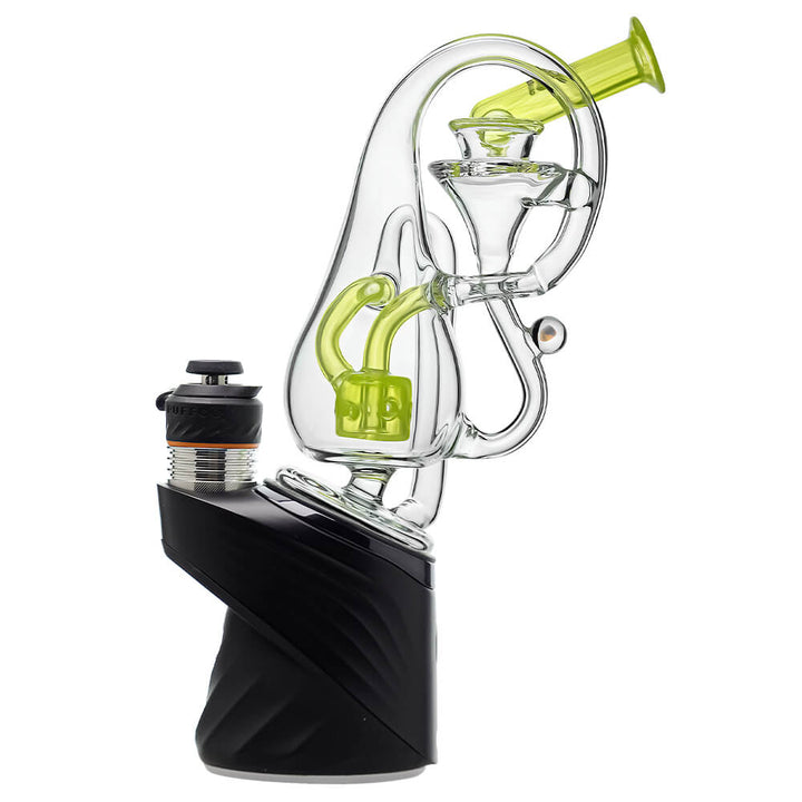 KLEIN DROP BOTTLE PUFFCO OG & PEAK GLASS ATTACHMENT WITH ENCASED OPAL