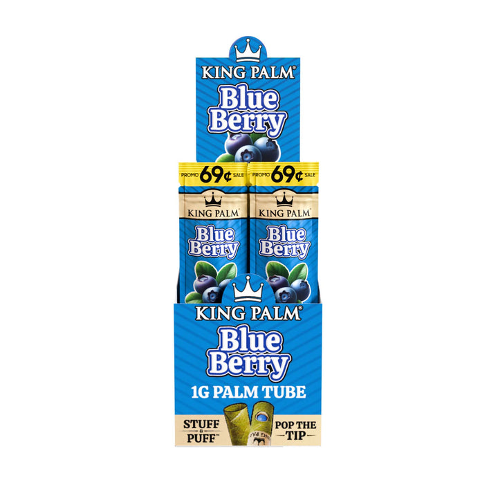 King Palm Flavored Mini 1pk Leaf Tubes – Pre-Priced $0.69 - 30ct