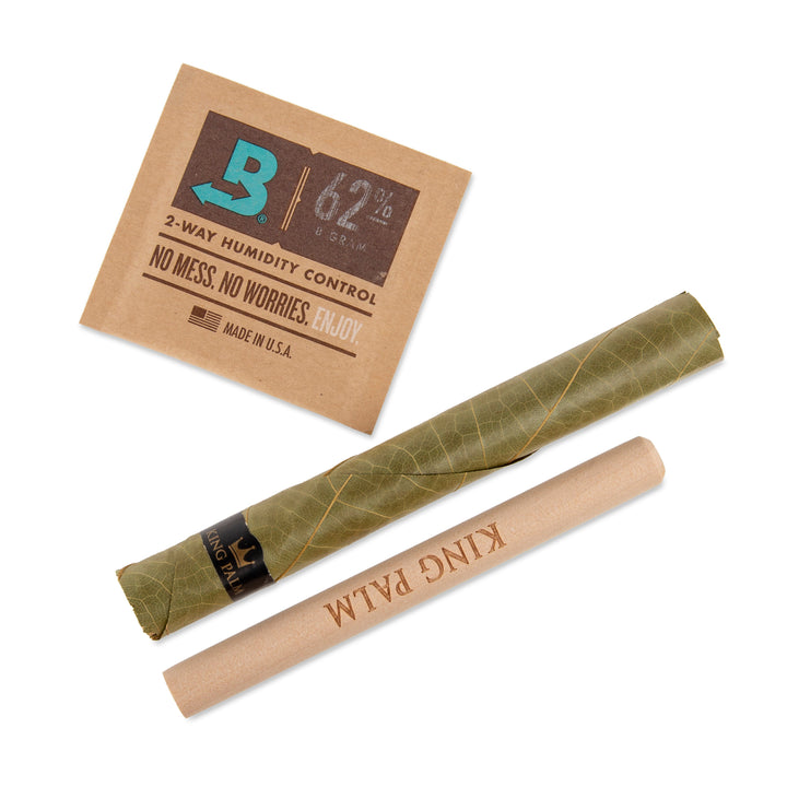 King Palm XXL Natural Pre Roll Palm Leaf Tubes - 5 Pack