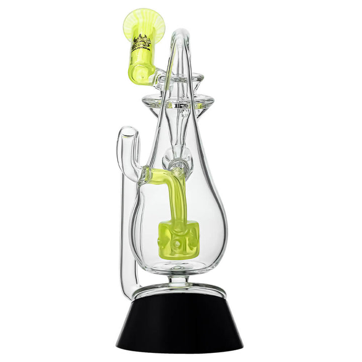 KLEIN DROP BOTTLE PUFFCO OG & PEAK GLASS ATTACHMENT WITH ENCASED OPAL