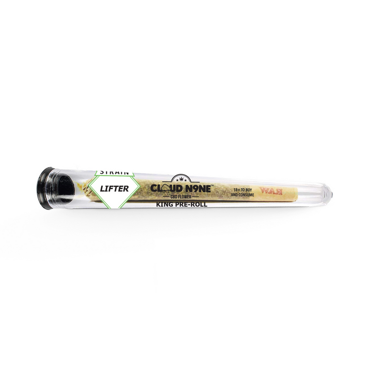 Cloud N9ne CBD Flower: Pre-Roll - Strain: Lifter (Indoor)