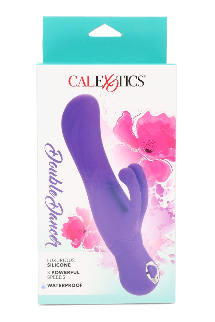 Double Dancer Silicone Rabbit Vibrator – 3 Speeds – Waterproof