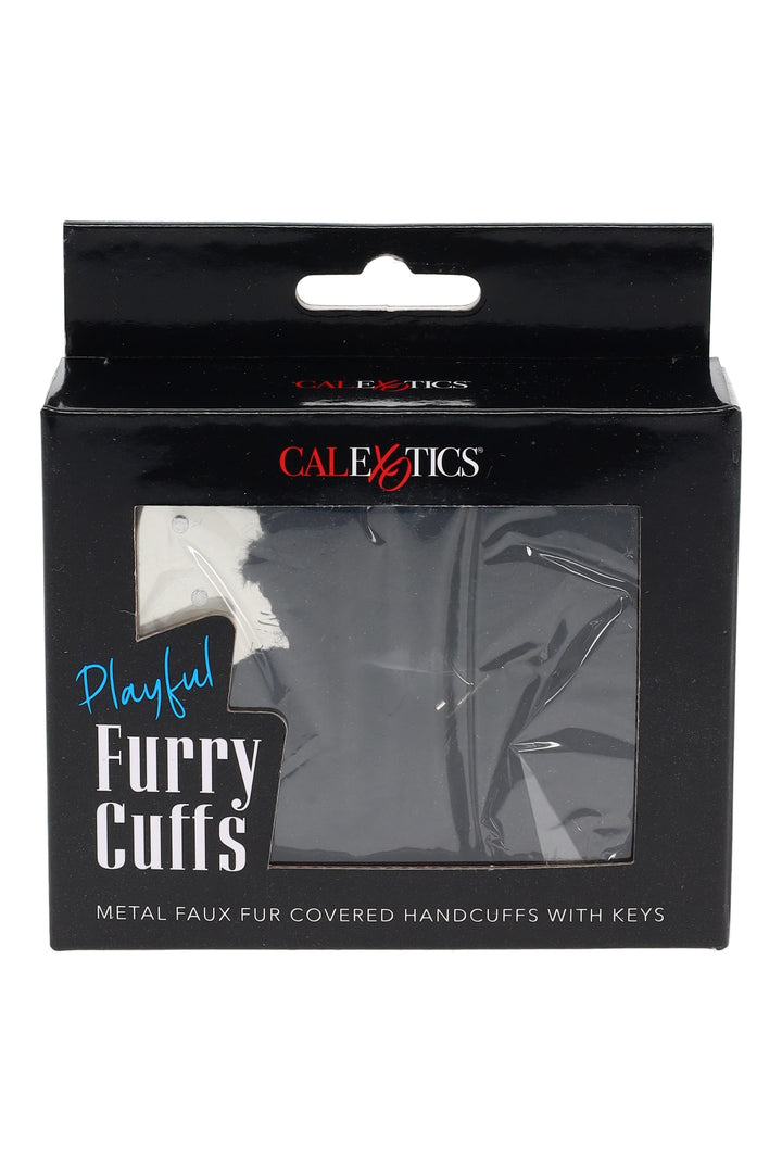 Playful Furry Cuffs – Metal with Keys – Assorted Colors