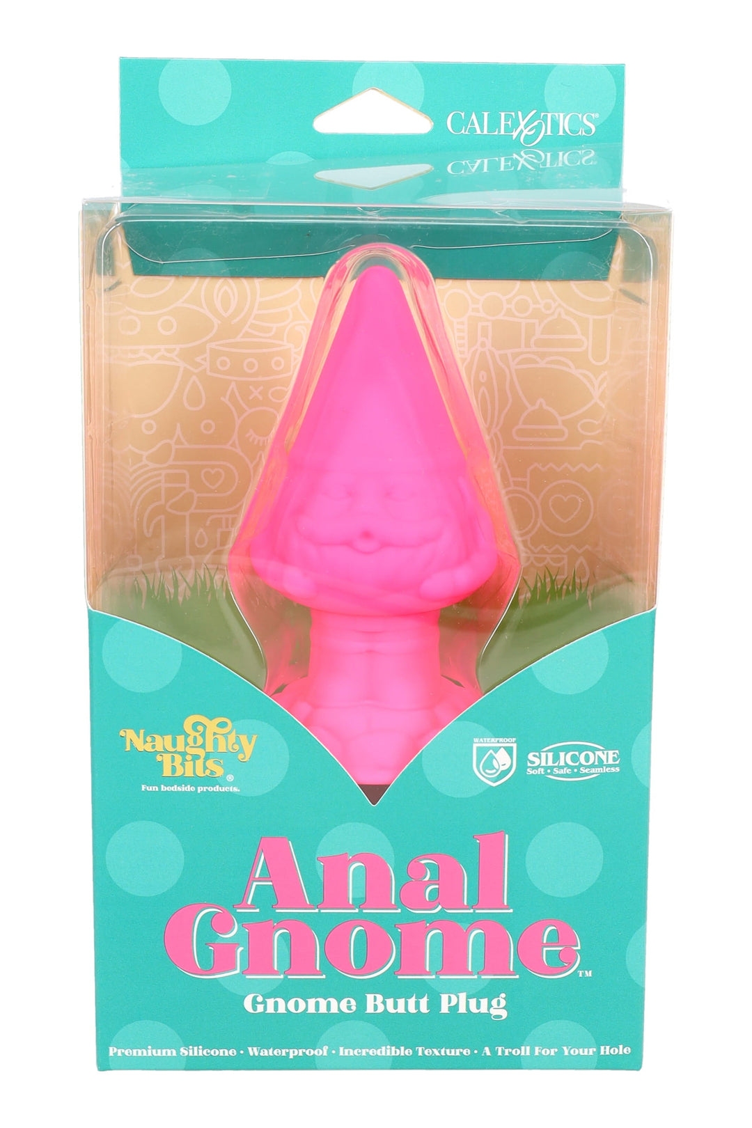 Naughty Bits Anal Gnome Silicone Butt Plug – 2″ Diameter