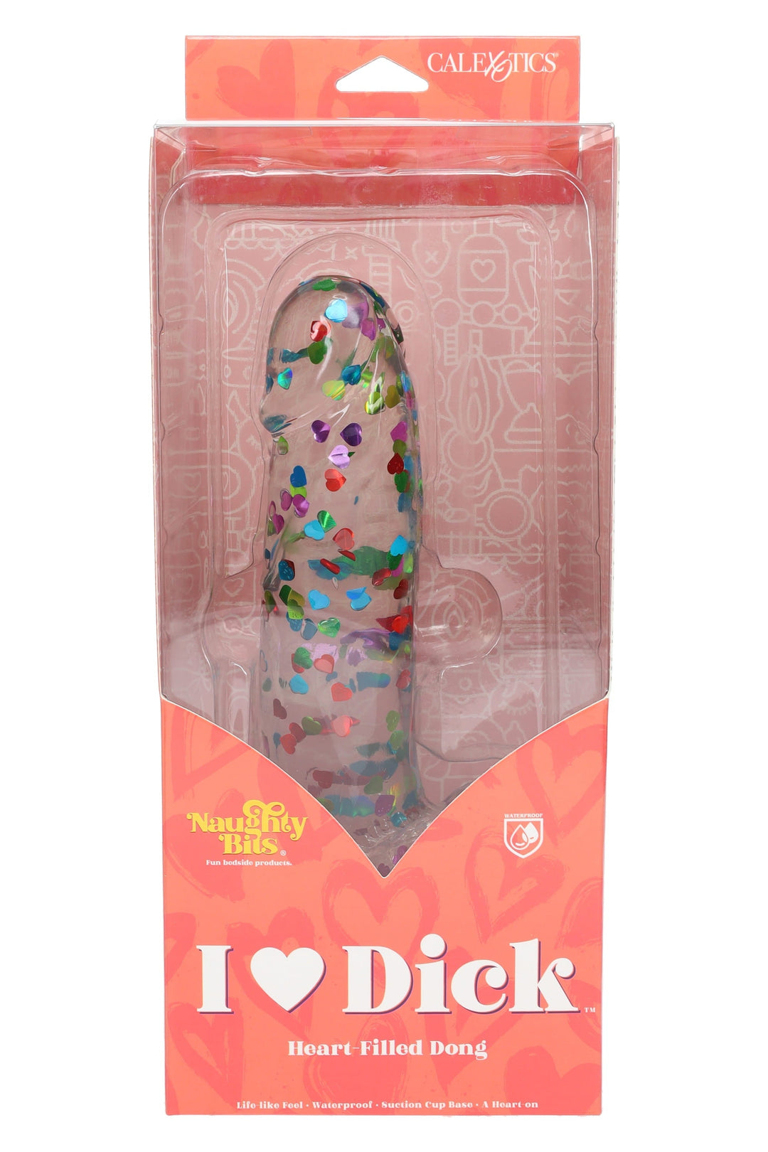 Naughty Bits “I Love Dick” Heart-Filled Dong