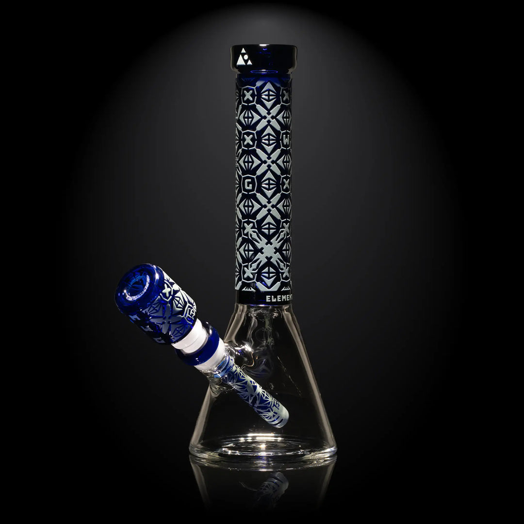 Elemental 11" Beaker Bong - view 3 | BDDbrands
