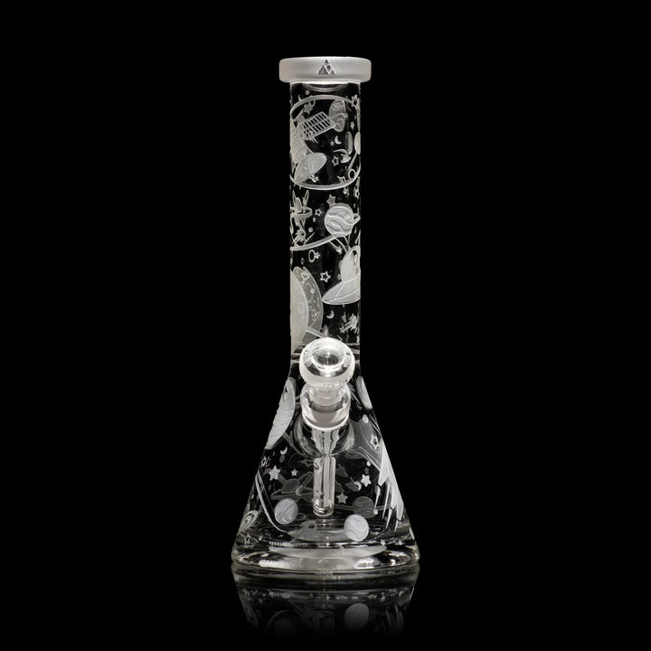 Milky Way Glass - Space Odyssey 3022 A.D. Beaker (14")