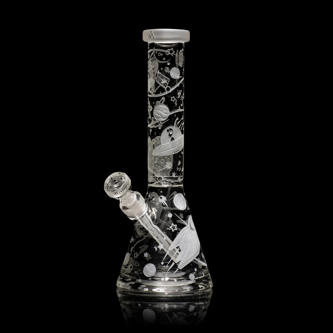 Milky Way Glass - Space Odyssey 3022 A.D. Beaker (14")