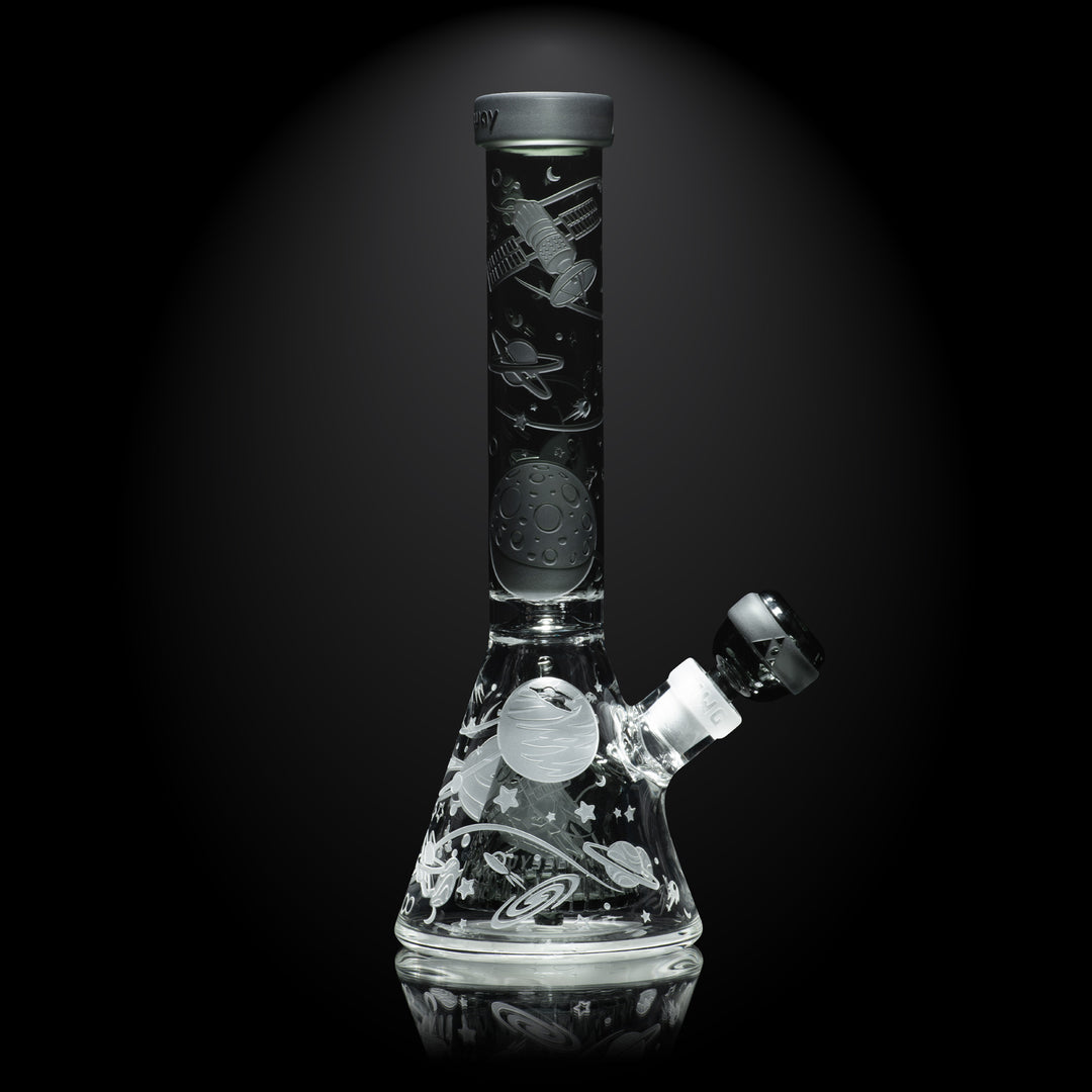Space Odyssey in 3D 11" Beaker Bong with Collins Perc