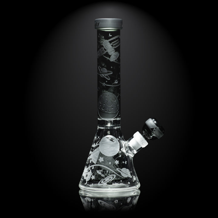 Space Odyssey in 3D 11" Beaker Bong with Collins Perc
