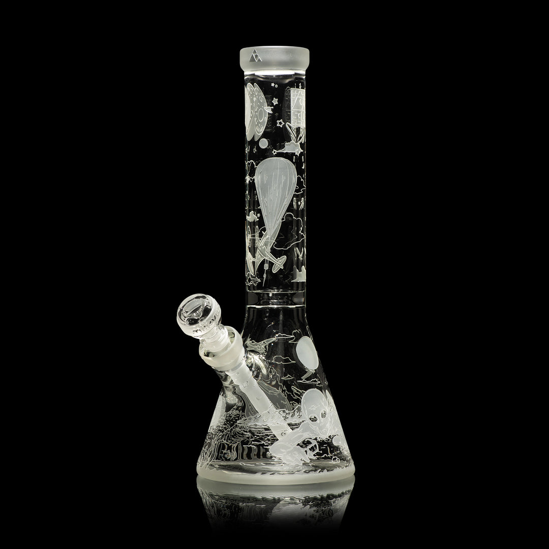 Roswell 1947 14" Beaker Bong - view 2 | BDDbrands