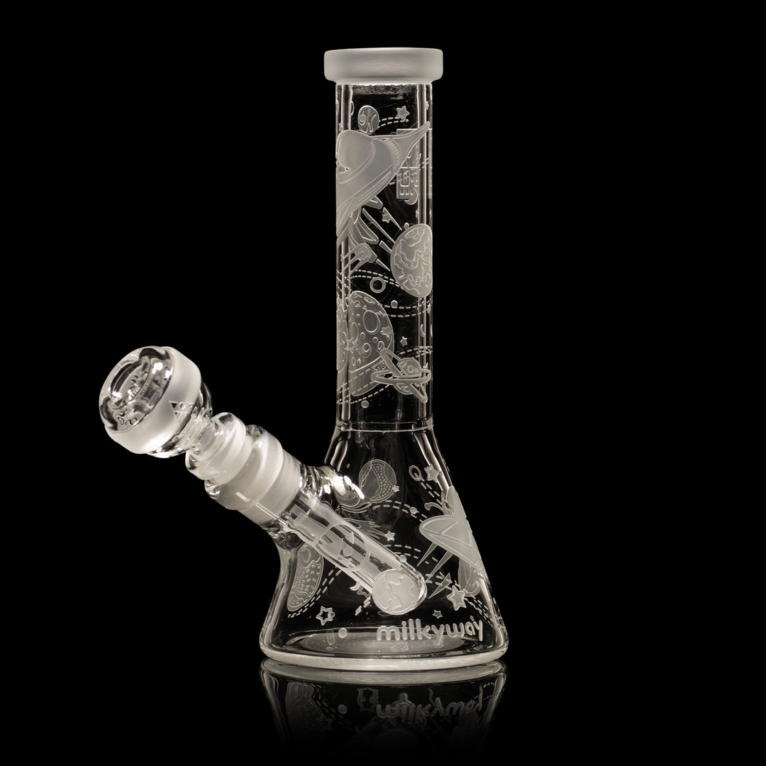 Space Odyssey Mini 8" Beaker Bong - view 4 | BDDbrands
