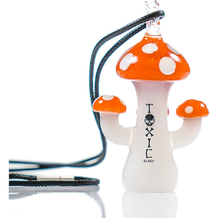 Toxic Mushroom Pendant Hand Pipe (pack of 5)