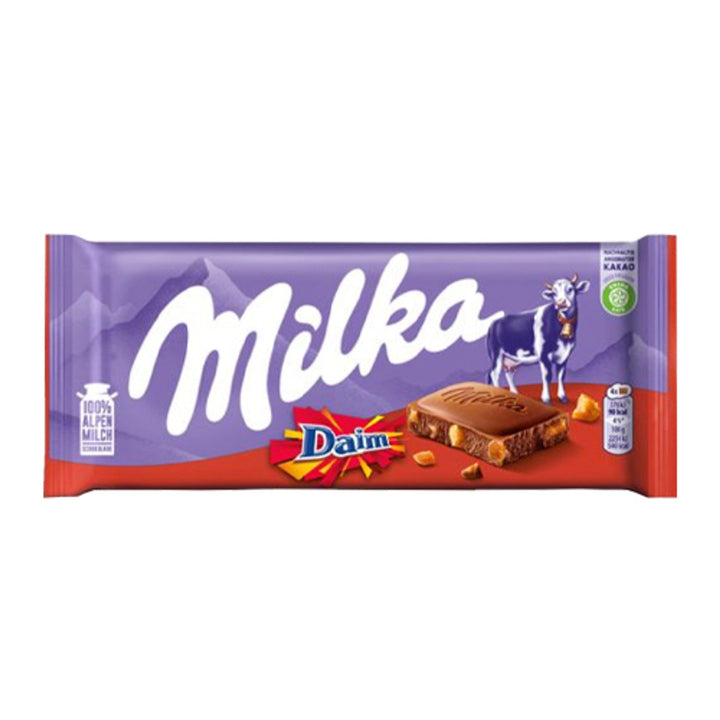 Milka & Daim 100g (GERMANY) by Milka | BDDbrands