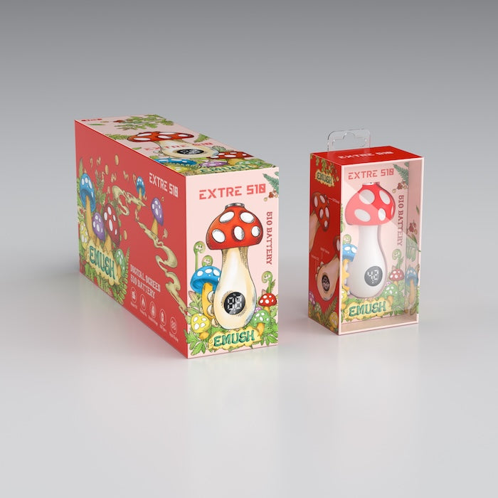 E-MUSH Digital Screen Mushroom Battery | Battery BDDbrands E-MUSH Digital Screen Mushroom Battery | Battery BDDbrands