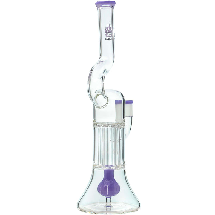 NATTY PILLAR BONG W/ GILDED PERC - view 12 | BDDbrands