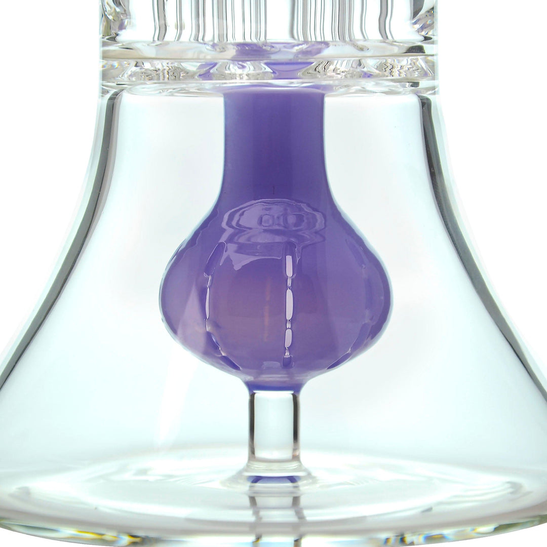 NATTY PILLAR BONG W/ GILDED PERC - view 13 | BDDbrands