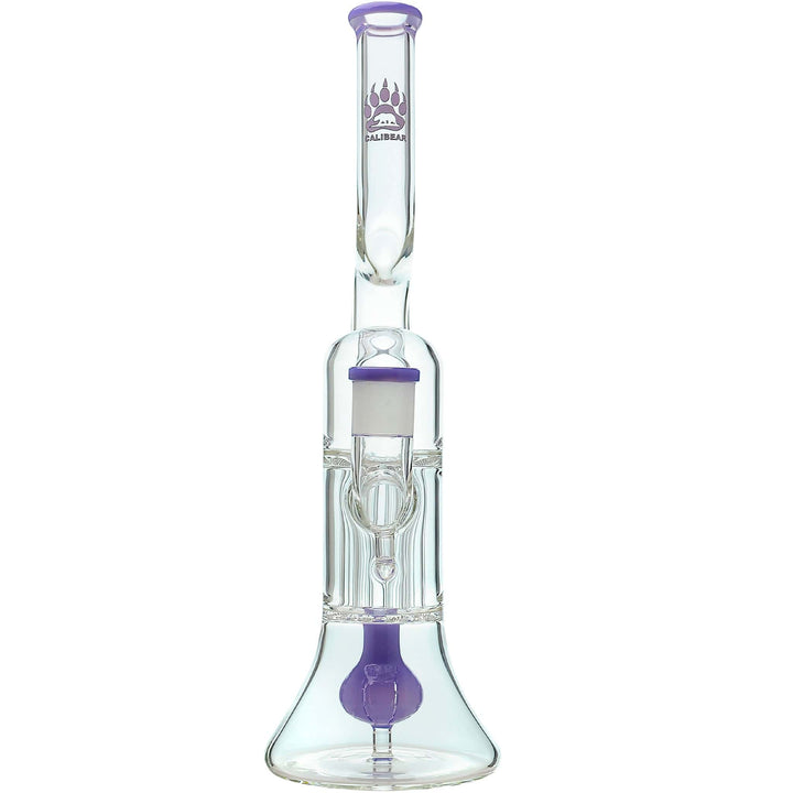 NATTY PILLAR BONG W/ GILDED PERC - view 16 | BDDbrands