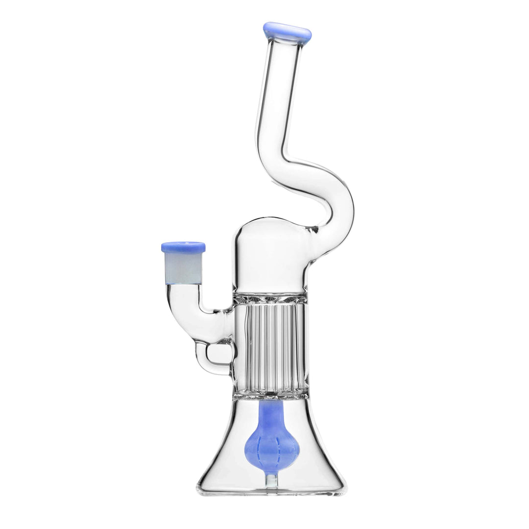 NATTY PILLAR BONG W/ GILDED PERC - view 8 | BDDbrands
