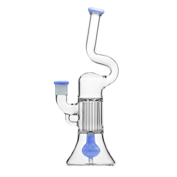 NATTY PILLAR BONG W/ GILDED PERC - view 8 | BDDbrands