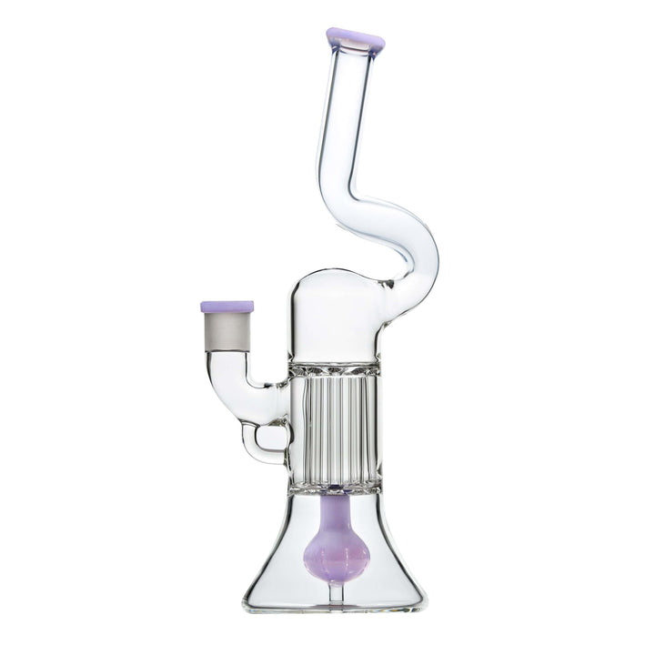 NATTY PILLAR BONG W/ GILDED PERC - view 2 | BDDbrands