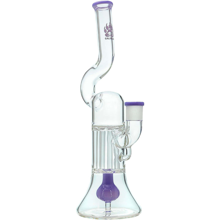 NATTY PILLAR BONG W/ GILDED PERC - view 17 | BDDbrands