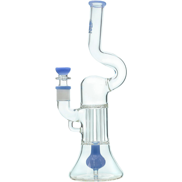 NATTY PILLAR BONG W/ GILDED PERC - view 6 | BDDbrands