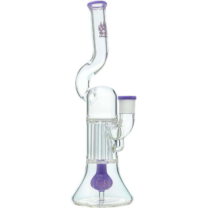 NATTY PILLAR BONG W/ GILDED PERC - view 18 | BDDbrands