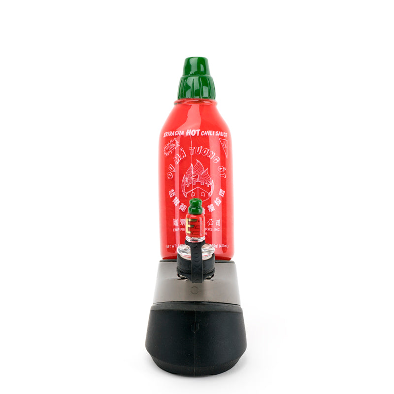 Sriracha Bottle PuffCo Peak Glass Attachment