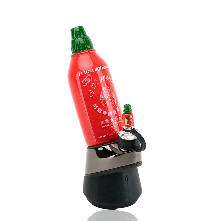 Sriracha Bottle PuffCo Peak Glass Attachment