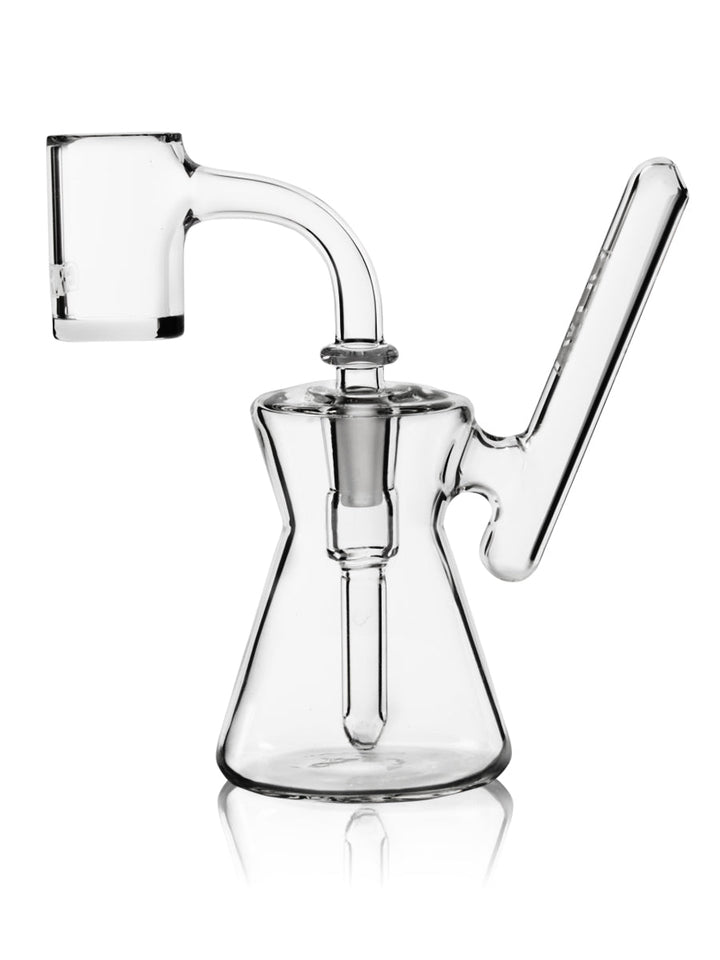 GRAV® Hourglass Pocket Bubbler Rig - Clear