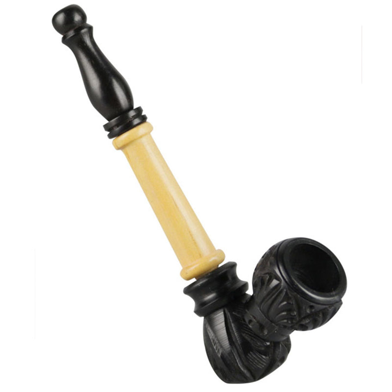 Multi Wood Carved Pipe | 5.5 Inch by Gift Guru | BDDbrands