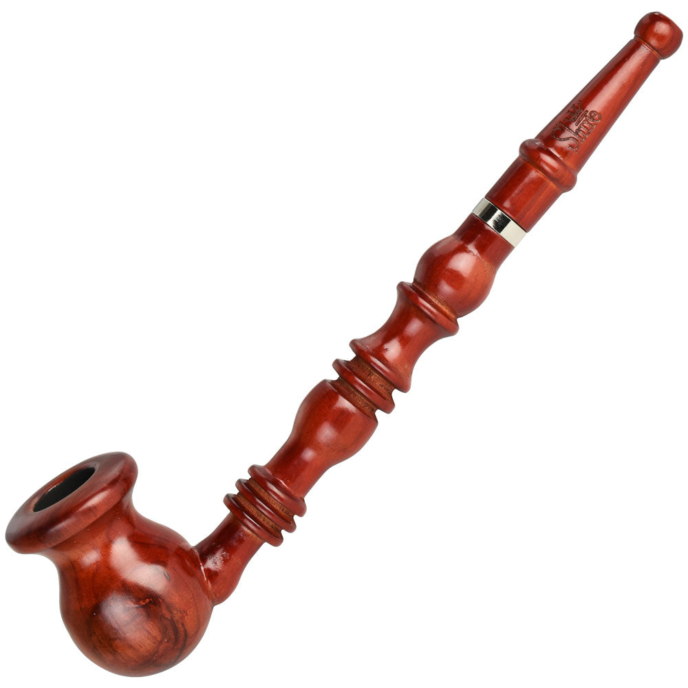 Pulsar Shire Pipes Vase Bowl Churchwarden Cherry Wood Pipe - 9" by Gift Guru | BDDbrands
