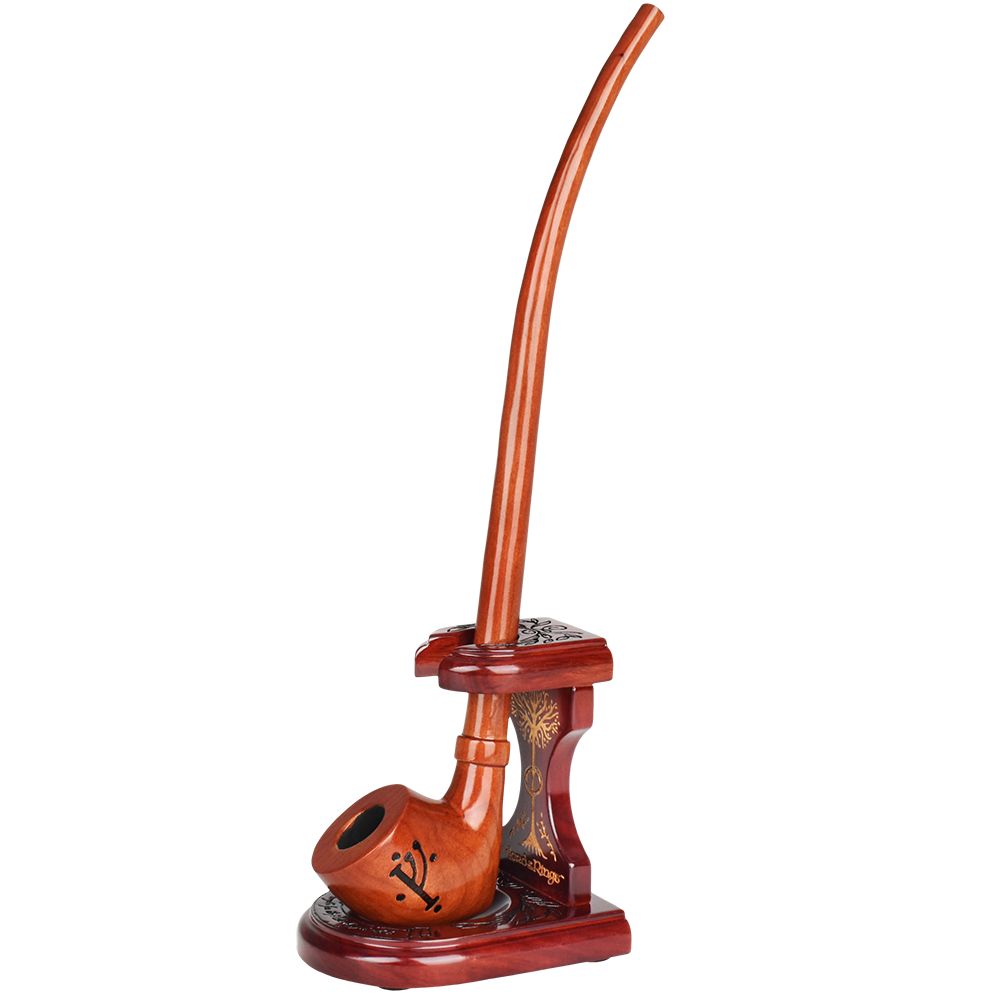 Pulsar Shire Pipes x LoTR GANDALF Pipe & MIDDLE-EARTH Pipe Stand Bundle - 12.5" by Gift Guru | BDDbrands
