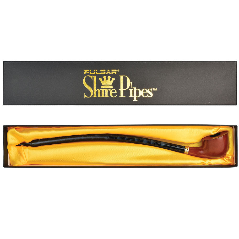 Pulsar Shire Pipes The Craic | Smooth Dublin Churchwarden Wood Pipe - view 2 | BDDbrands