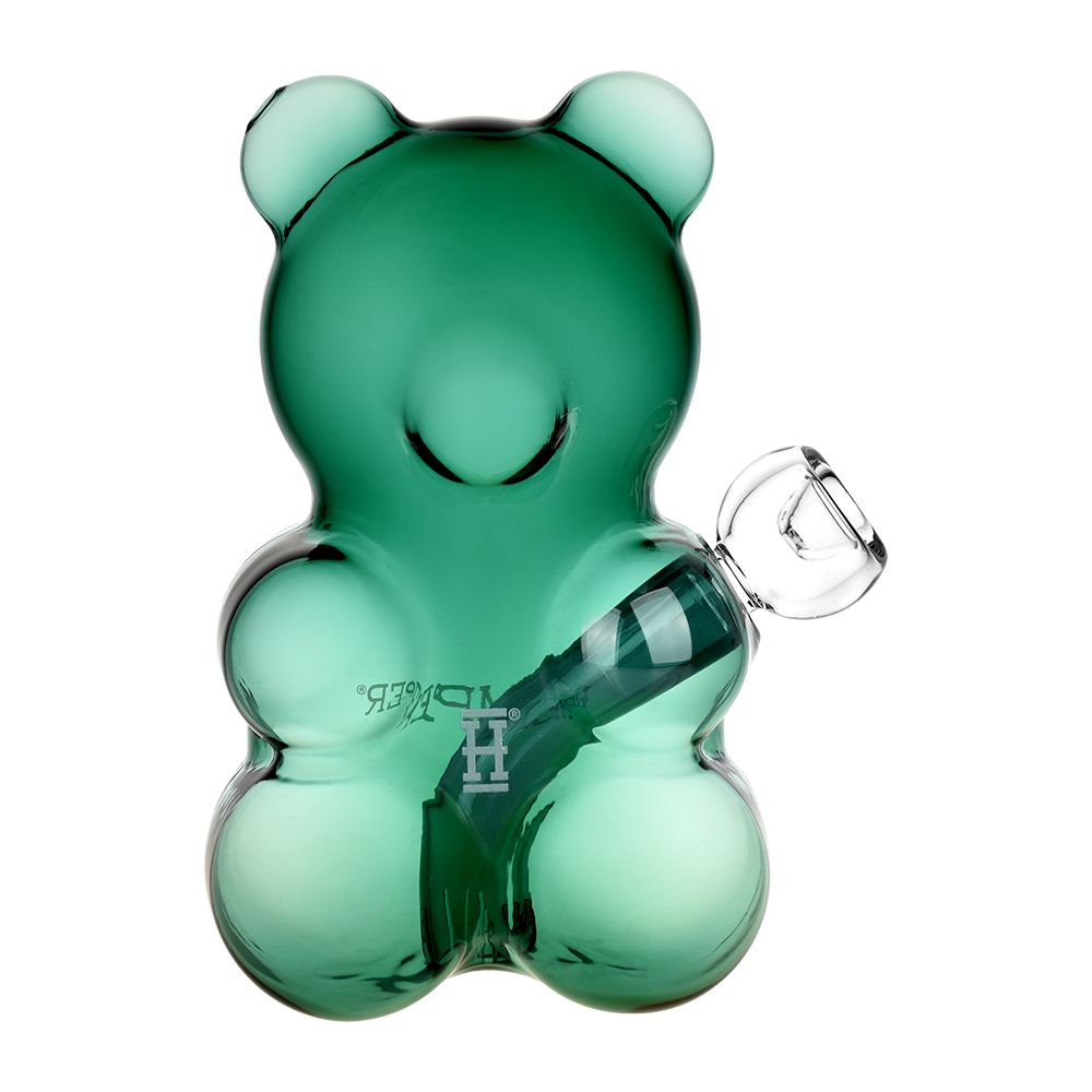 Hemper Gummy Bear Glass Water Pipe - 6.5"