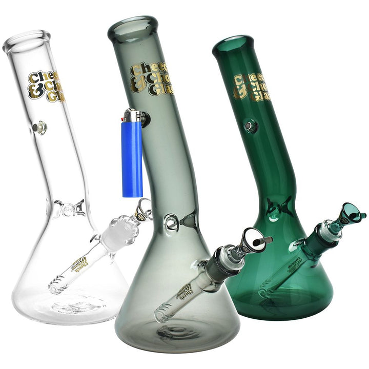 Cheech & Chong Glass Basketball Jones Chillax Beaker Water Pipe