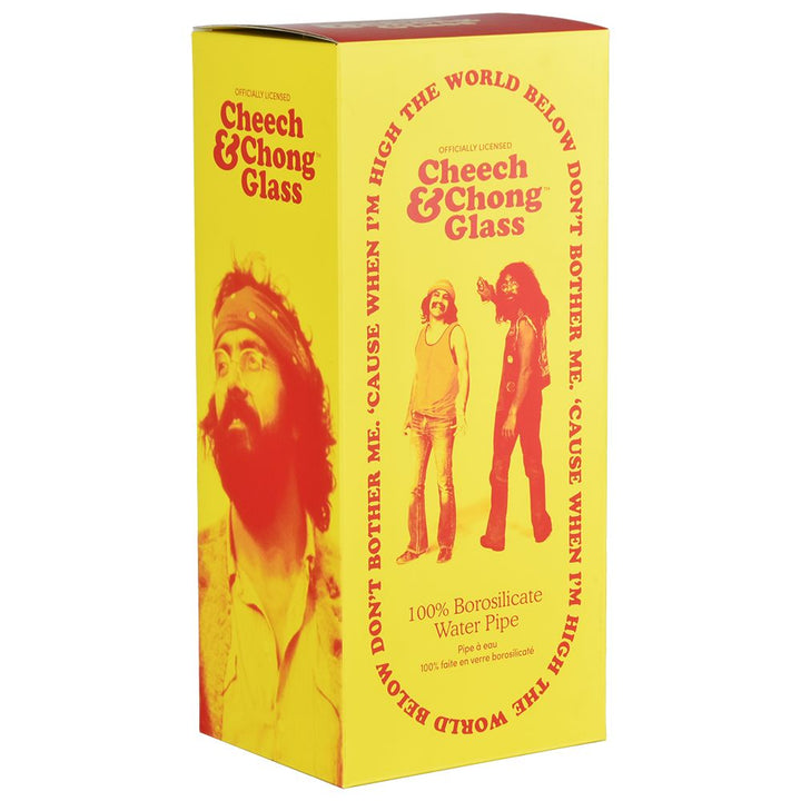 Cheech & Chong Glass Parked Beaker Water Pipe
