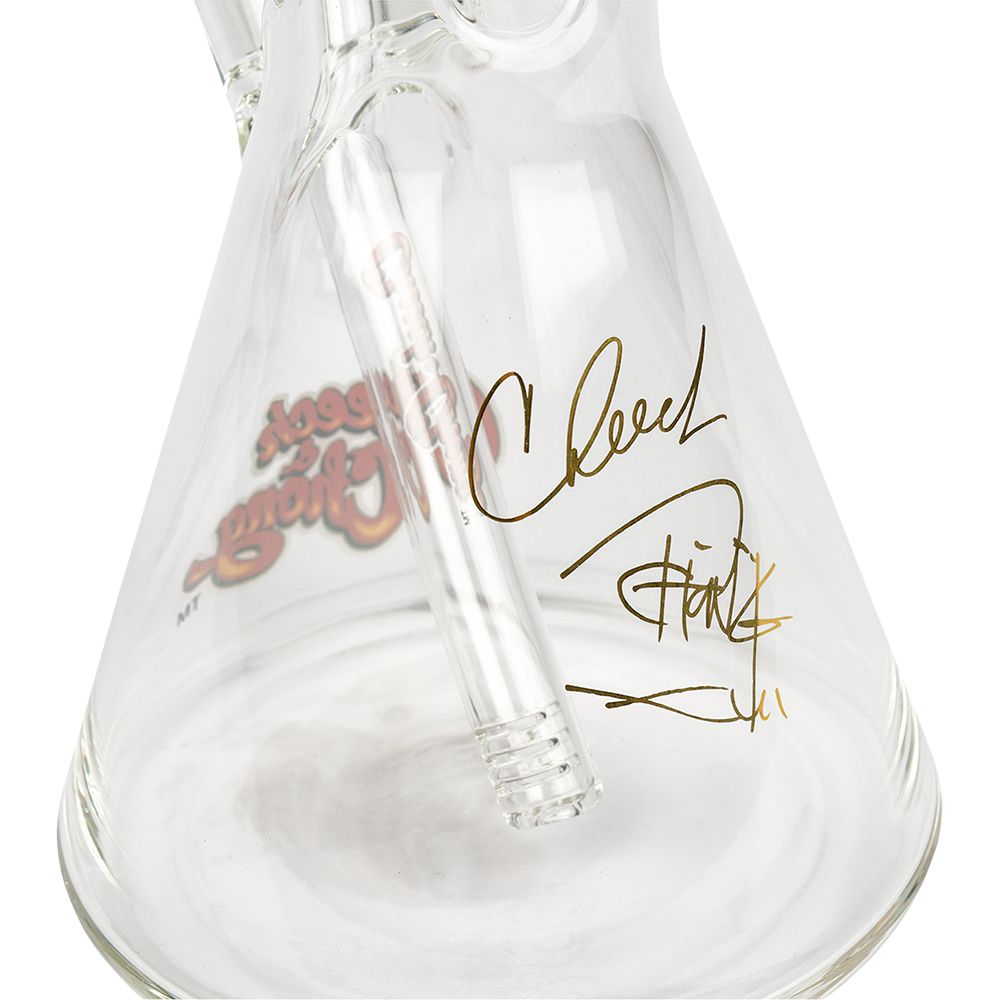 Cheech & Chong Glass Parked Beaker Water Pipe