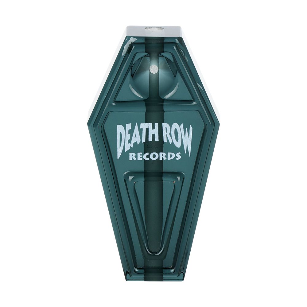 Death Row Records Coffin Glass Hand Pipe - 3.25" / Colors Vary - view 2 | BDDbrands